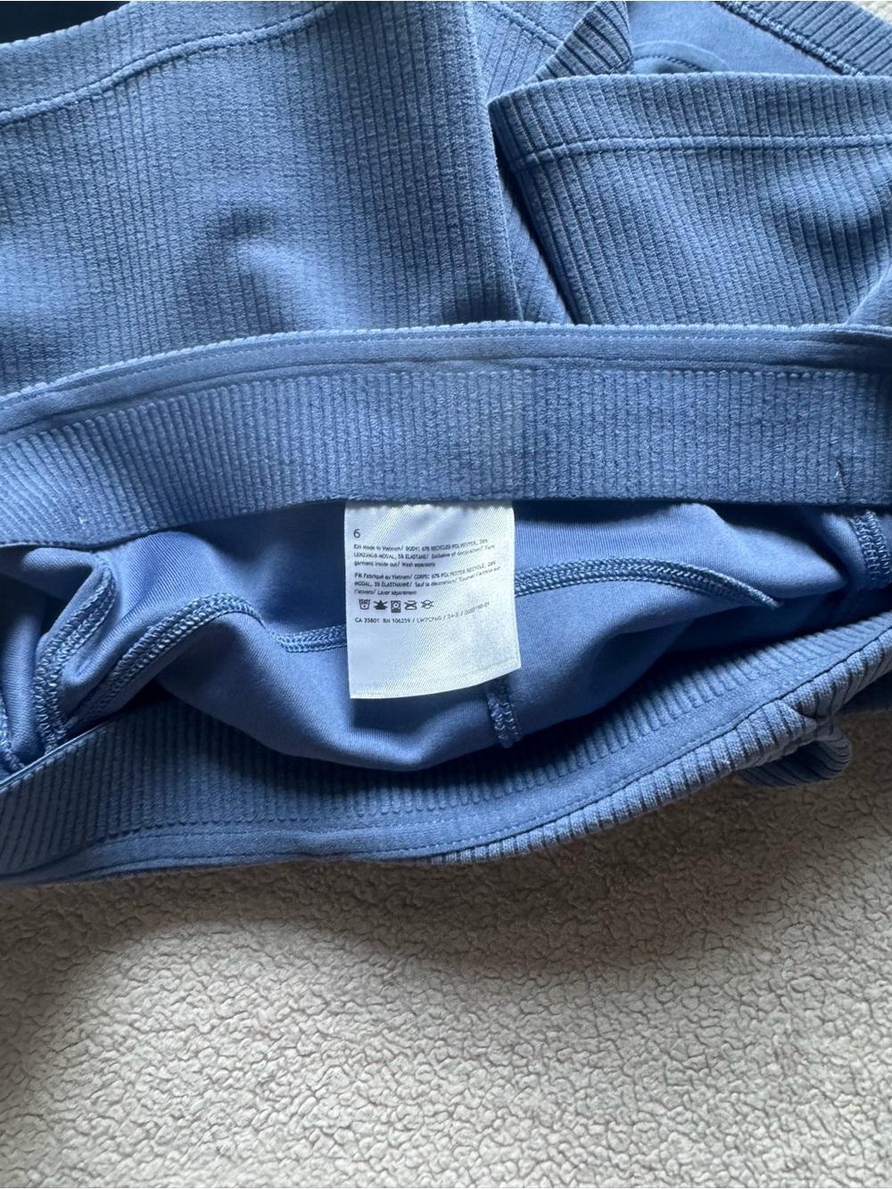 Lululemon Ribbed Softstreme High Rise Short 2” - Picture 5 of 5